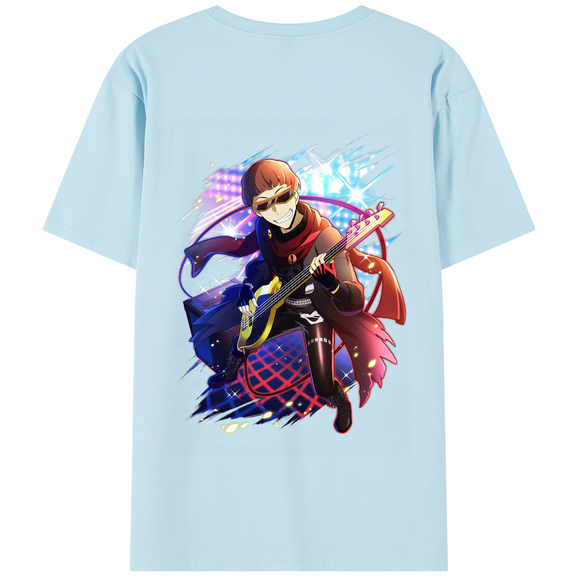 （画像用） 文豪ストレイドッグス Bungo Stray Dogs 綿100％半袖Tシャツ（背面プリント）